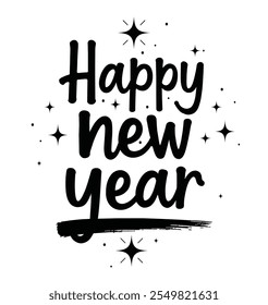 Celebratory New Year Wishes Design