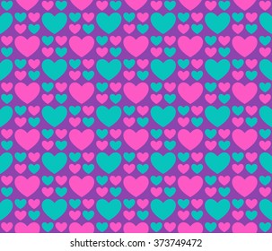 Celebratory seamless pattern for design. Texture for web, print, valentines day wrapping paper, wedding invitation card background, textile, fabric, home decor, romantic gift paper.
