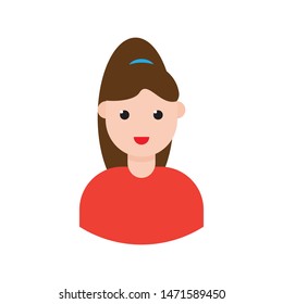 celebrity glyph flat vector icon