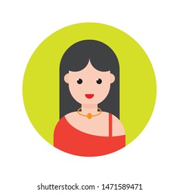 celebrity glyph flat vector icon