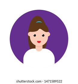 celebrity glyph flat vector icon