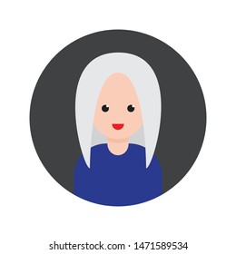 celebrity glyph flat vector icon