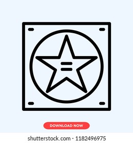 Celebrity modern vector style