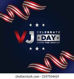 Celebtrate VJ Day Vector Image