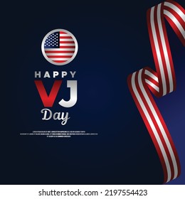 Celebtrate VJ Day Vector Image