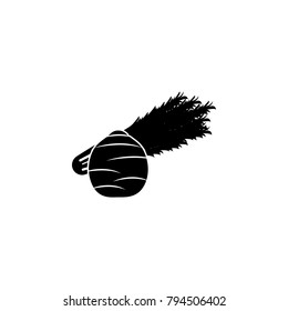 celery icon. Elements of agricultural root crops icon. Premium quality graphic design icon. Baby Signs, outline symbols collection icon for websites, web design, mobile app on white background
