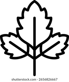 ícone de celery ilustração design com contorno, isso não é feito a partir de qualquer geração de IA