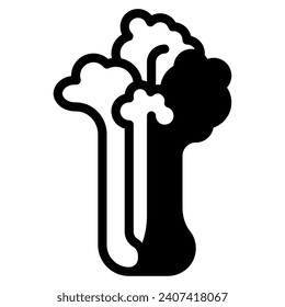 Celery icon illustration for uiux, web, app, infographic, etc
