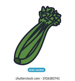 celery icon. celery vegetable symbol template for graphic and web design collection logo vector illustration