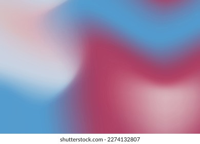 Celestial Blue, Pale Aqua, Old pink  Spring Color Gradient. Vector Illustration. EPS 10.