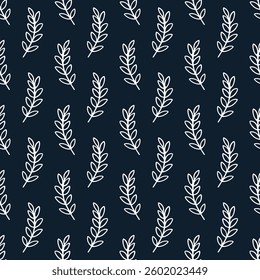 Celestial floral pattern illustration, vector