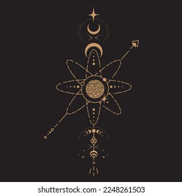 Celestial Magic Mystical and Esoteric Illustration