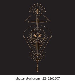 Celestial Magic Mystical and Esoteric Illustration