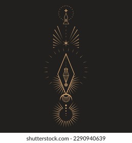 Celestial Magic Mystical and Esoteric Illustration