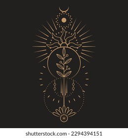 Celestial Magic Mystical and Esoteric Illustration