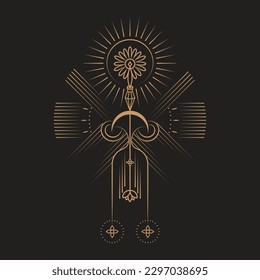 Celestial Magic Mystical and Esoteric Illustration