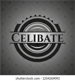 Celibate realistic dark emblem