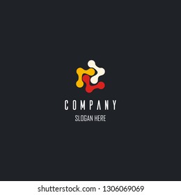 Cell Biology Abstract Modern Creative Business Logo