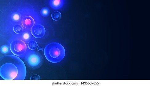 Cell Health Care And Science Icon Pattern Medical Innovation Concept Background Vector Design.