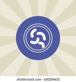 cell icon. sign design. background