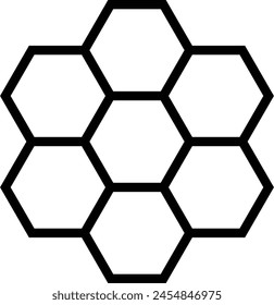 cell icon. Thin linear style design isolated on white background