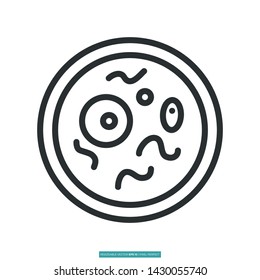 Cell Icon Vector Illustration Logo Template
