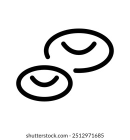 Ilustración de diseño de símbolo de Vector de icono de celda