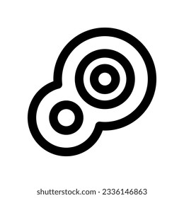 Zellensymbol für Ihre Website, Ihr Handy, Ihre Präsentation und Ihr Logo-Design.