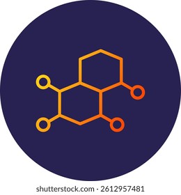 Cell Line Circle Gradient Style