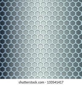 Cell metal background. Vector illustration