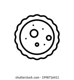 cell ovum icon vector illustration