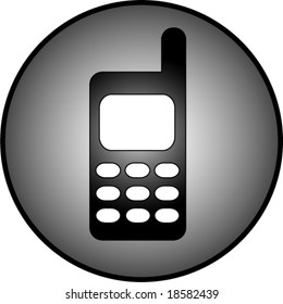 Cell phone button