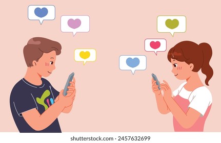 cell phone, conversation, guide, talk, lover, couple, conversation, communication, explanation, emotion,