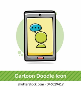cell phone doodle