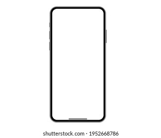 Cell phone drawing. Vector illustration