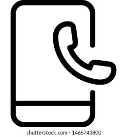 Cell phone with with hand receiver layout