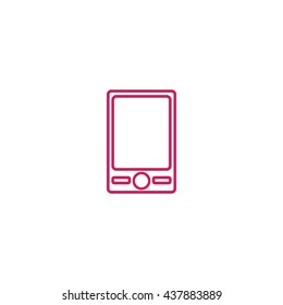 Cell Phone Icon Stock Vector (Royalty Free) 437883889 | Shutterstock