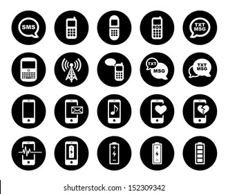 Cell Phone Icon Set