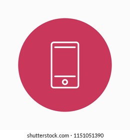 cell phone icon vector
