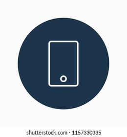 cell phone icon vector
