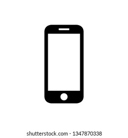 Vector de icono de teléfono celular: vector de stock (libre de regalías) 1347870338