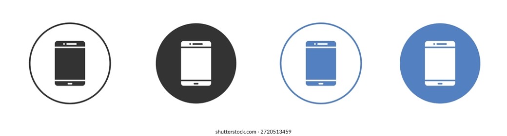 Colección de ilustración de arte de Clip de Vector de icono de teléfono celular