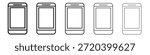 Cell phone icon vector design element vector eps 10