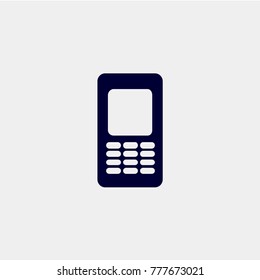 cell phone icon, Vector illustration. phone icon vector.