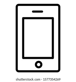 
Cell phone  Isolated Vector Icon fully editable

