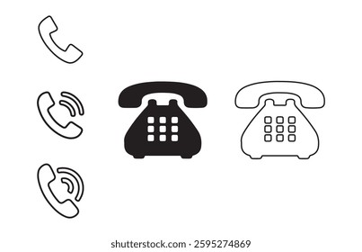 Cell phone pictogram. Telephone call sign. Contact icon. Phone call vector. Web. Website vector illustration eps 10