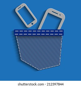 Cell phone in the pocket