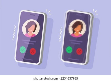 Cell phone ringing 3d vector or calling cellphone smartphone screen perspective graphic illustration clipart isolated, mobile smart cellular telephone incoming vibrating ring design modern image