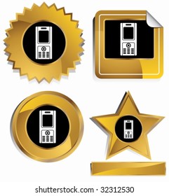 sello de teléfono celular