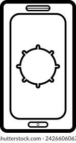 cell phone settings , and setting icon